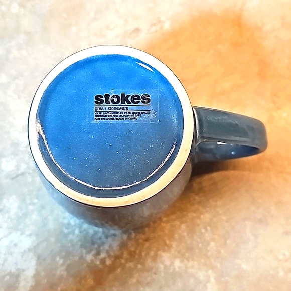 Mandala Blue & White Etched Mug - Picture 3 of 5